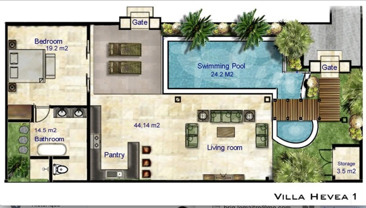 Hevea Villas Seminyak Eksteriør bilde