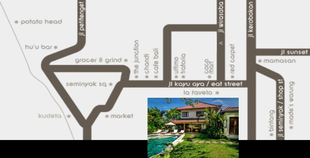 Hevea Villas Seminyak Eksteriør bilde